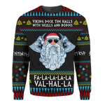 Custom Name Valhalla Viking Hoodies - Personalized Streetwear for Adventurous Souls