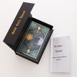 3D Gold Foil Tarot Card Hot Stamping  Board Game Card Divination