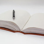 Witchcraft~Handmade Large 8" Embossed Leather Bound Journal with lock Genuine Brown Antique Old personal Diary notebook journal Men Women Hand embossed