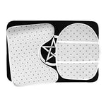 Triple Moon Goddess Decal Pentacle Wicca Pagan Witch Bathroom Rug Mat