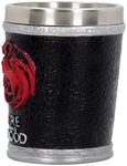 Magicun N.Giftware~Fire and Blood Game of Thrones Shot Glass 12cm Black