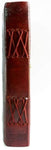 Witchcraft~- Small 1842 Poetry Leather Blank Book