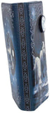 Lisa Parker Women Warriors of Winter Wolf Embossed Purse