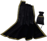 Altar Tarot Table Cloth Divination Wicca Velvet Cloth with Tarot Pouch Purple