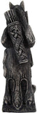 Magicun Altar~Dryad Design Skadi Figurine - Norse Goddess of Winter - Stone Finish