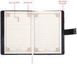 Witchcraft~Starry Diary with Lock, A5 PU Leather Journal with Combination Lock Digital Password Notebook Combination Locking Journal Diary (Starry 6)