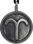 Soloman Pentant~Pewter Aries"The Ram" Zodiac Sign Astrology Pendant