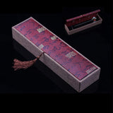 TOP SEWING Ebony Double-faced Jade Sword Hairpins Handmade Carved Wooden Hair Sticks for Women Chinese Hair Chopsticks for Long hair A