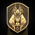 Anubis Egyptian Ring
