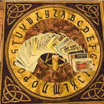 70x70cm Altar Tarot Cards Party Table Cloth Board games Astrology Pentagram Tablecloth For Divination Wicca Tapestry Vintage Tarot &Divination