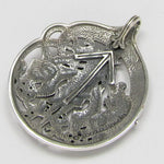 Magicun Altar~Dryad Design Sterling Silver Norse God Tyr Pendant