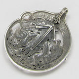 Magicun Altar~Dryad Design Sterling Silver Norse God Tyr Pendant