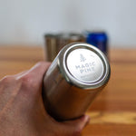 Garden Vegetable Cups - Four 16Oz Stainless Steel Veggie Tumblers - Gift for Gardeners and Home Chefs - Unique Designs Include Carrots, Corn, Asparagus, and Garlic - Kid Safe, Great for Children