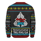 Custom Name Valhalla Viking Hoodies - Personalized Streetwear for Adventurous Souls
