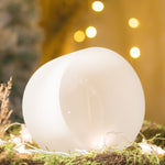 8inch Note Perfect Sound C/d/e/f/g/a/b Chakra Frosted Quartz Crystal Singing Bowl 8&quot; Meditation - Bells &amp; Chimes