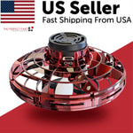 Flying Fidget Spinner Drone Ball UFO Stress Focus Hand Fun Toy LED Kids & Adults