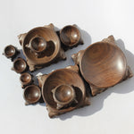 Acid Branch Wood Display Stand Base For Crystal Ball Sphere Globe Stone Home Decoration