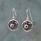 Bohemian Style Fashion Moon Star Fox Stud Earring