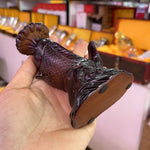 Carp Fish Resin Statue Sculpture Crystal Ball Base Stand Wealth Fortune Lucky Auspicious Home Office Feng Shui Collection Gift