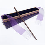 Metal/Iron Core Sirius Dumbledore Old Wand/ HP Magic Magical Wand/ Elegant Ribbon Gift Box Packing Wicca Collection