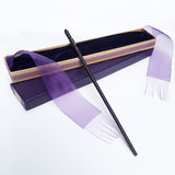 Metal/Iron Core Sirius Dumbledore Old Wand/ HP Magic Magical Wand/ Elegant Ribbon Gift Box Packing Wicca Collection