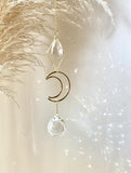 Crystal Sun Catcher Prism Sun Moon Quartz Lightcatcher Rainbow Maker