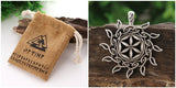 New Magicun Viking~Double  knot Pendant Necklace Talisman New eleven  Man Vintage Pendant Viking