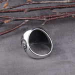 Tree of Life Signet Ring Classic Men Viking Amulet Rings Nordic Jewelry