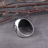 Tree of Life Signet Ring Classic Men Viking Amulet Rings Nordic Jewelry