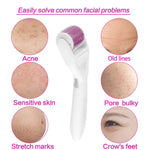 Face Derma Roller Microneedle Dermaroller Derma Pen Dermapen Micro Needle Roller For Eye Face Body Dermaroller Beauty Skin Tool - Microcurrent Face Massage Devices