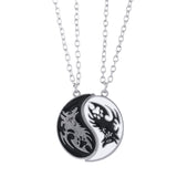 Steampunk Inverted Pentagram Star God Goat Head Pendant Necklace Satan Satan Mysterious Metal DIY Necklace in Jewelry