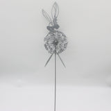 Garden Decorative Stake Fairies And Dandelions Dance Together Metal Garden Yard Art Decor