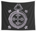 Magical Circle of King Solomon Big Tapestry Wall Hanging
