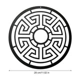 Nordic Style Iron Viking Decor Norse Mythology Symbols Wall Hanging Decoration