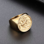 Horse Ring Rome Soldier Rings