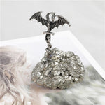 Natural Pyrite Cluster Energy Healing Crystal Stone Pterosaur Sword Mineral