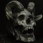 Gothic Punk Satanic Devil Skull Ring Vintage Steampunk