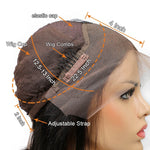 Deep Wave HD Curly Human Hair Brazilian Water Wave Full Lace Front Wig