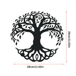 Nordic Style Iron Viking Decor Norse Mythology Symbols Wall Hanging Decoration