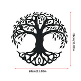 Nordic Style Iron Viking Decor Norse Mythology Symbols Wall Hanging Decoration
