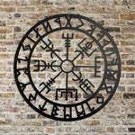 Nordic Style Iron Viking Decor Norse Mythology Symbols Wall Hanging Decoration