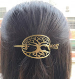 4.9*7cm wicca Viking tree of life Hairpins
