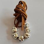 Hair Accessories Skull Jewelry Leather Ties Ponytail  Hair Glove Wrap