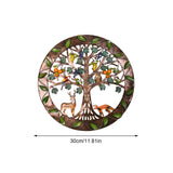 Nordic Style Iron Viking Decor Norse Mythology Symbols Wall Hanging Decoration