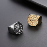 Horse Ring Rome Soldier Rings