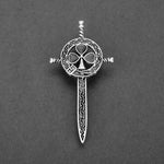 Rune Compass Nordic Viking  Compass Badge Wicca Norse Brooch Ancient Mythology Asatru Jewelry