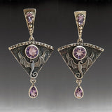 Earrings Dragon Stones | Dragon Drop Earrings Women | Gothic Earrings Stone - Trendy