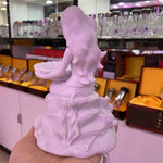 Mermaid Dolphin Pearl Shell Crystal Ball Resin Base Magic Sphere Display Stand Home Decor Ornaments Pedestal