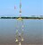 Natural Amethyst Star Moon Accessories Sunlight Catcher Shiny Wind Chime K9 Crystal Creative Home Pendant Gift