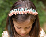 Magic Wicca~Natural Raw crystal rainbow crown headband Crystal crown witch bride party gift mysterious wedding bridesmaid jewelry princess